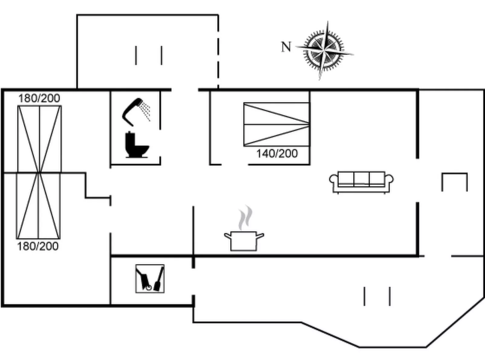 "Jeldrik" - 100m from the sea