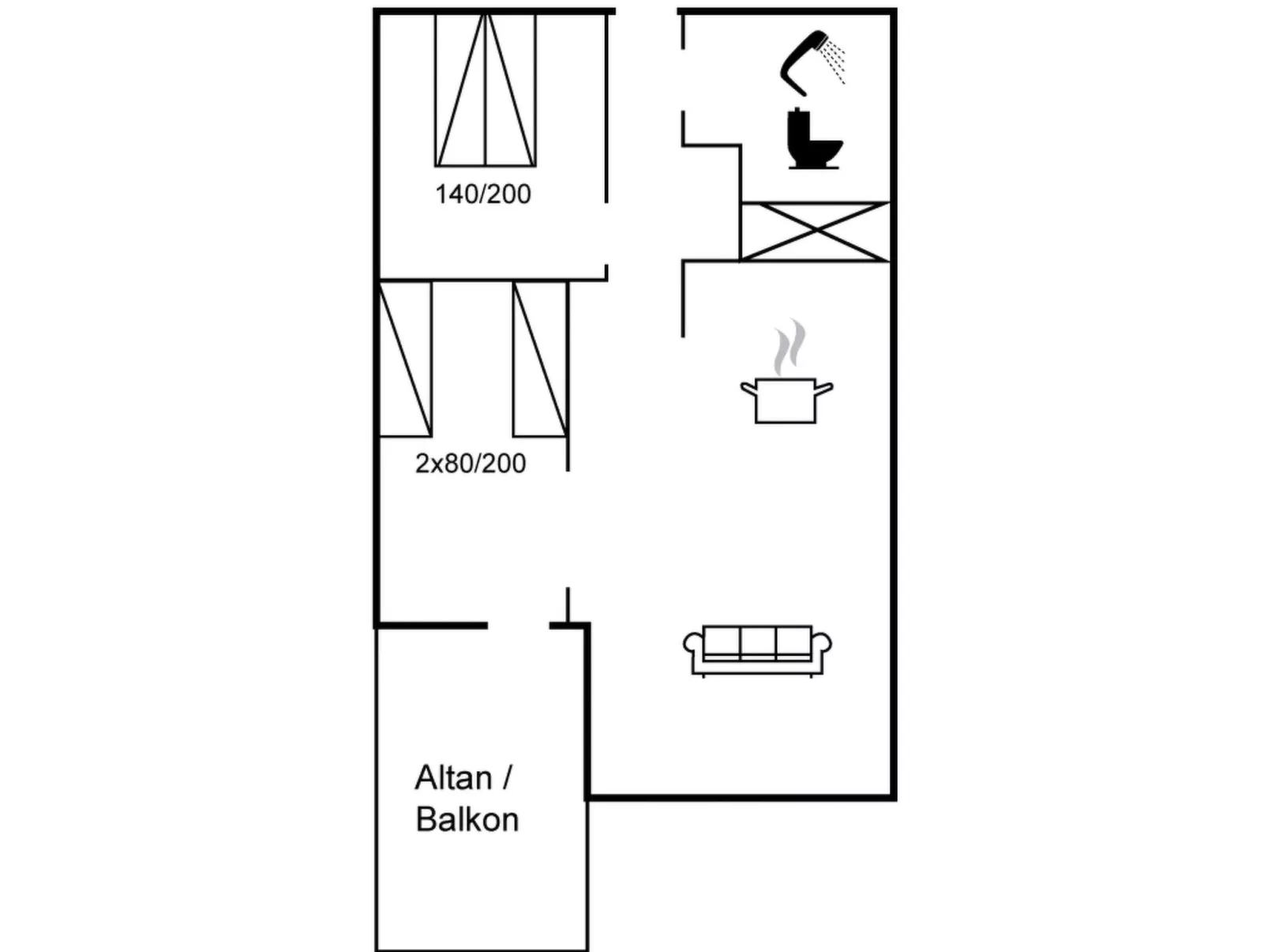 "Maja" - 100m from the sea