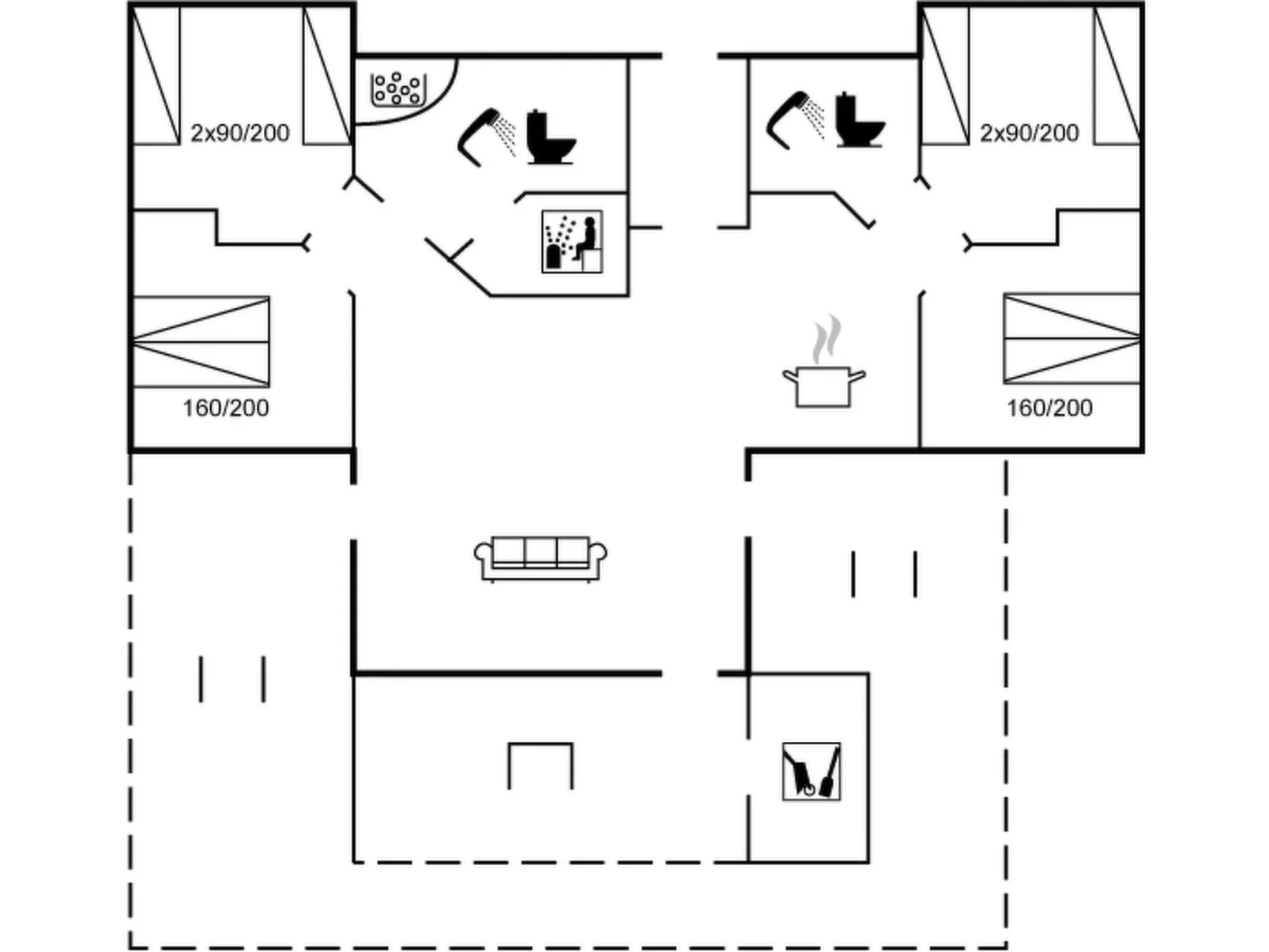 "Damiana" - 500m from the sea