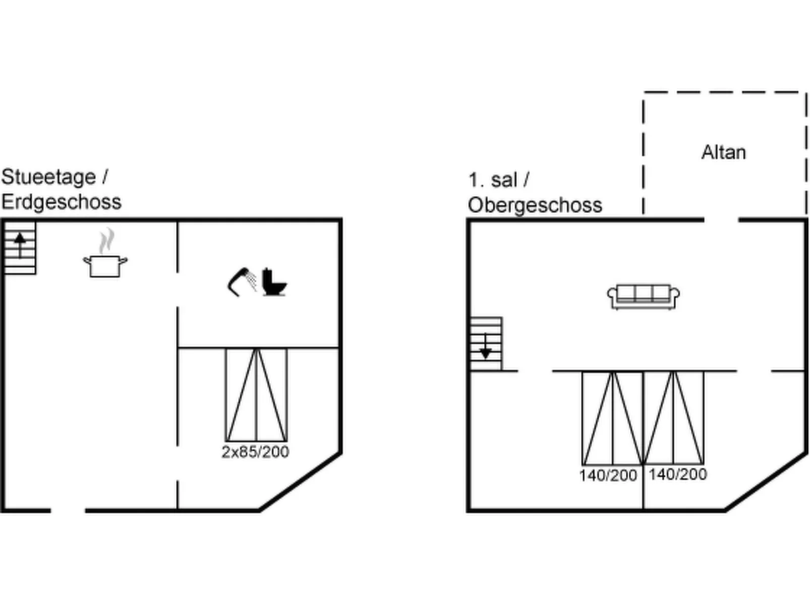 "Britta" - 100m from the sea