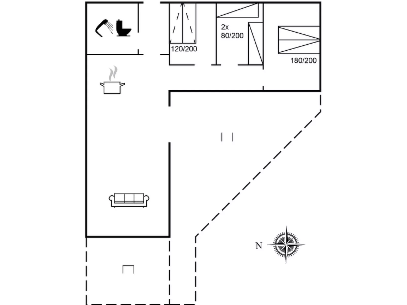 "Gull" - 150m from the sea