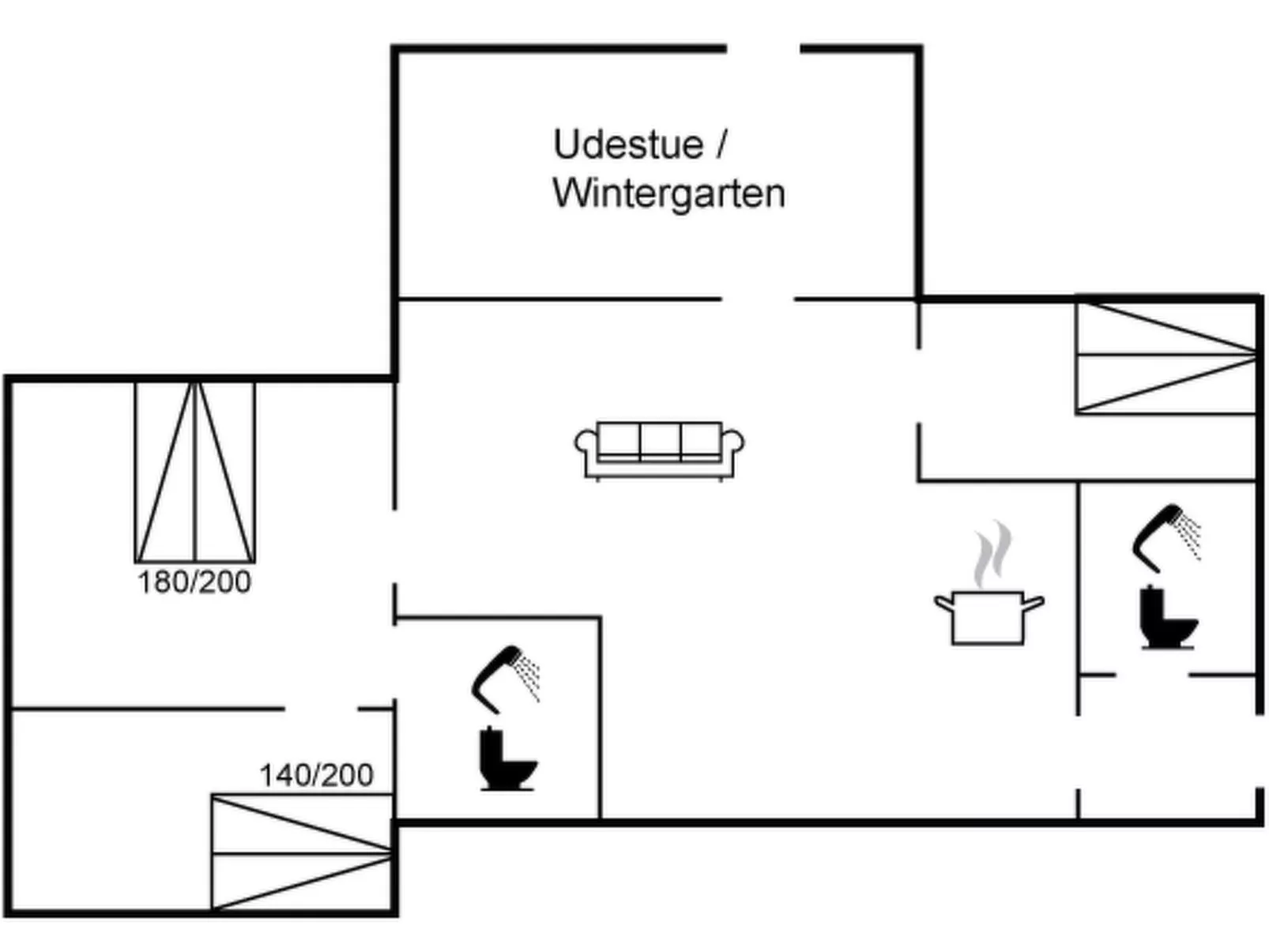 "Hattie" - 100m from the sea