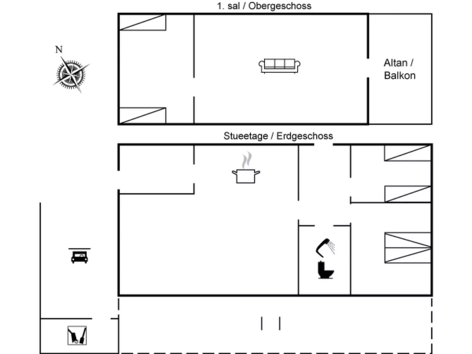 "Friis" - 200m from the sea