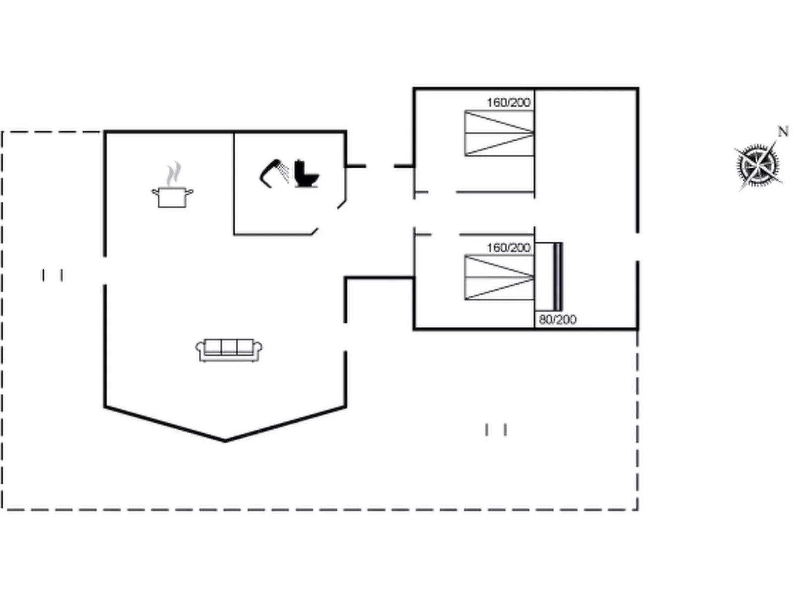 "Bjerund" - 250m from the sea