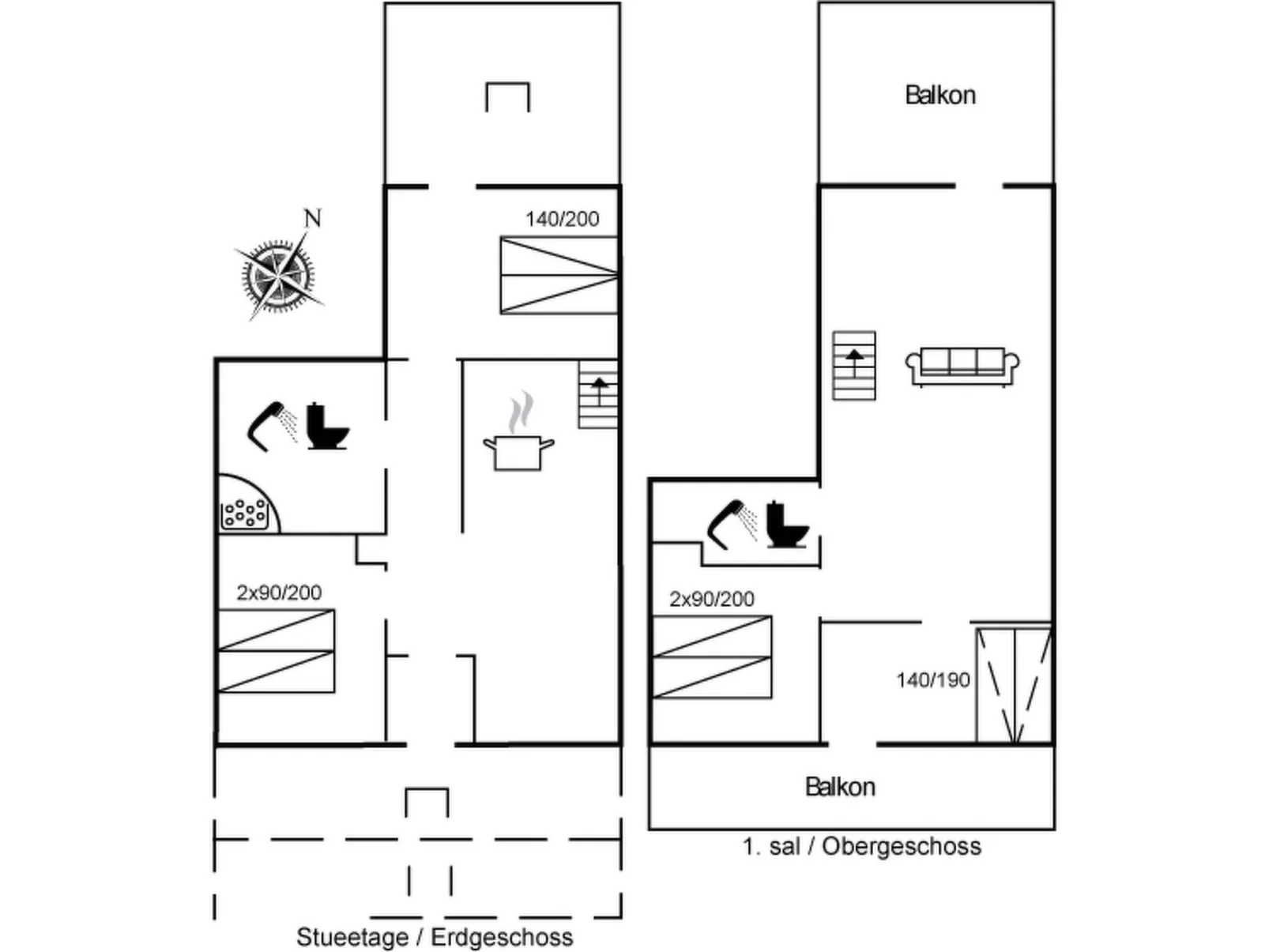 "Halldora" - 10m from the sea
