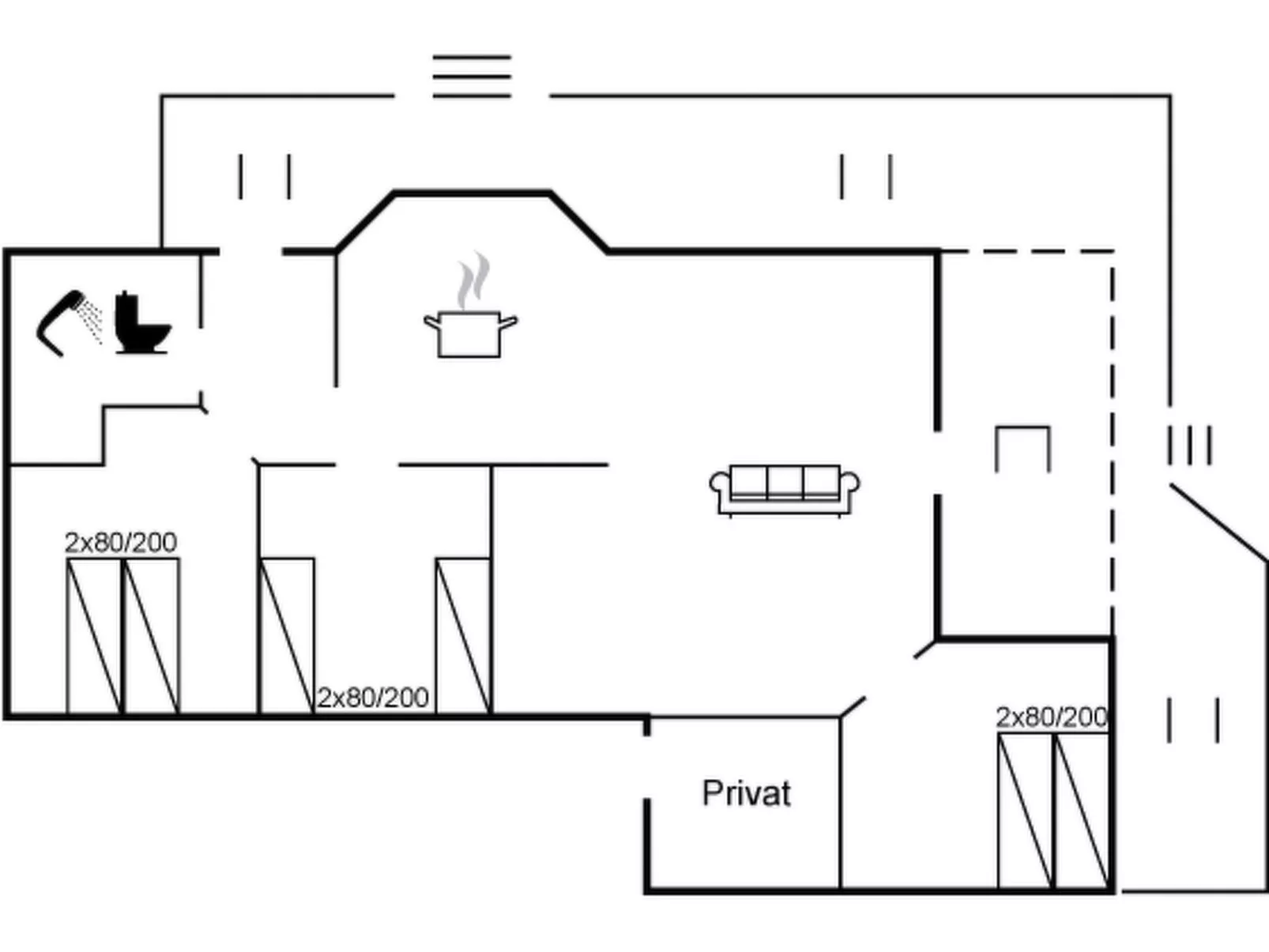 "Alethe" - 1km from the sea