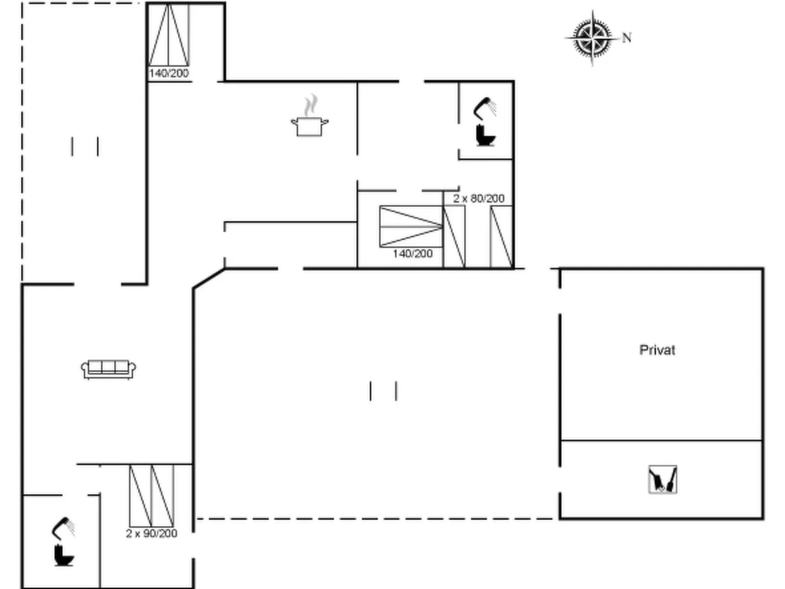 "Vieno" - 2.6km from the sea