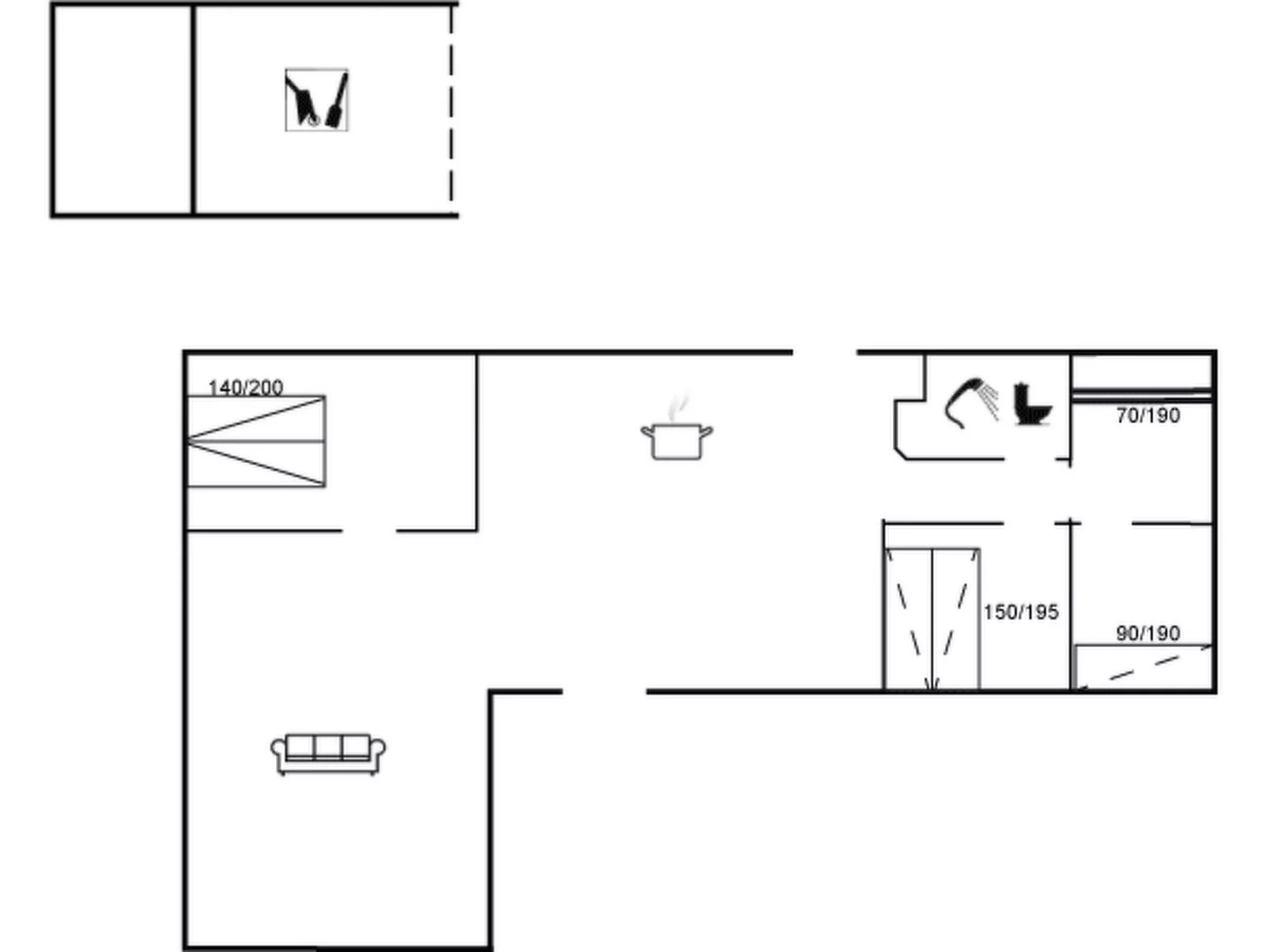 "Linnea" - 1km from the sea