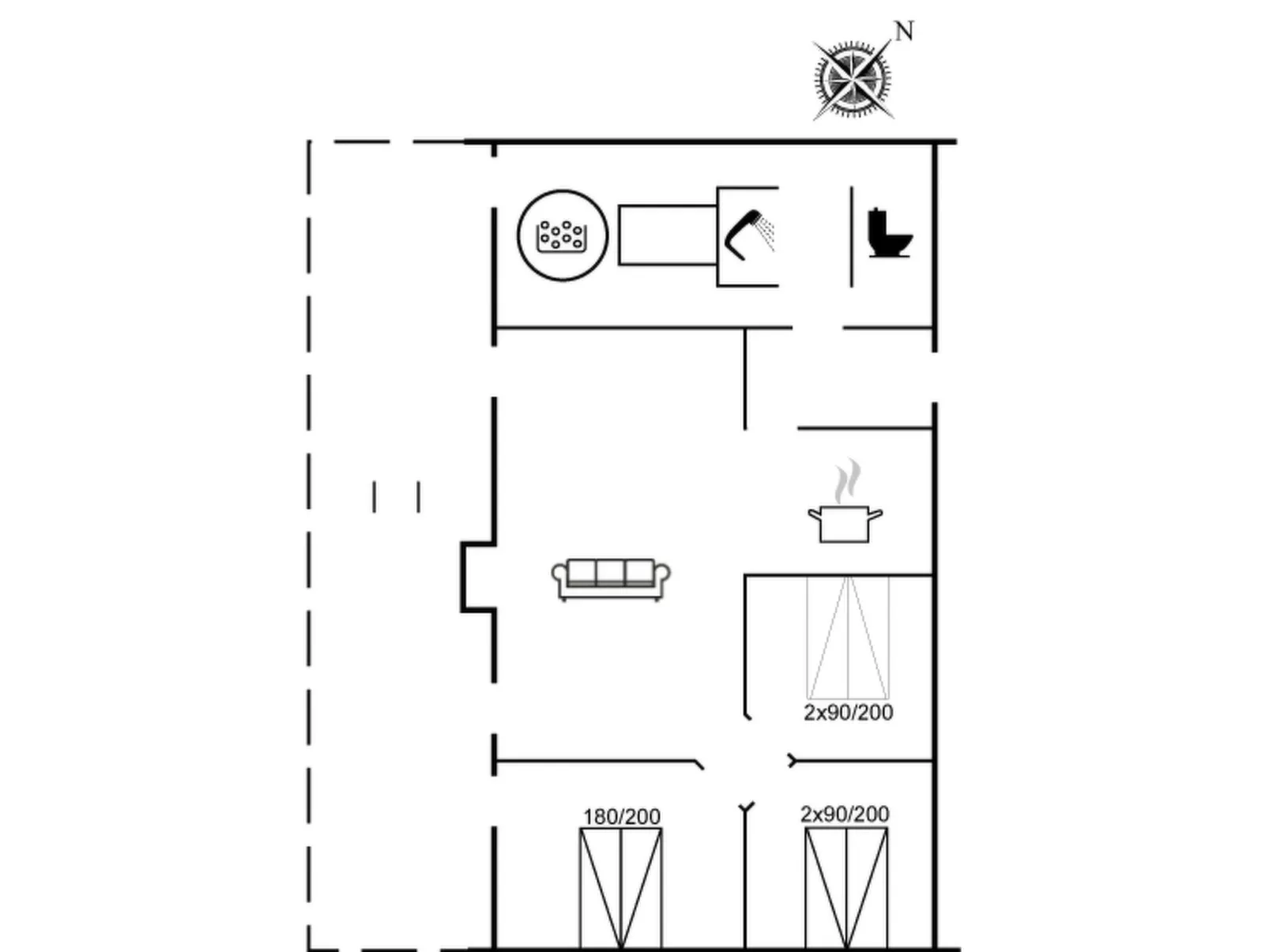 "Righer" - 600m to the fjord