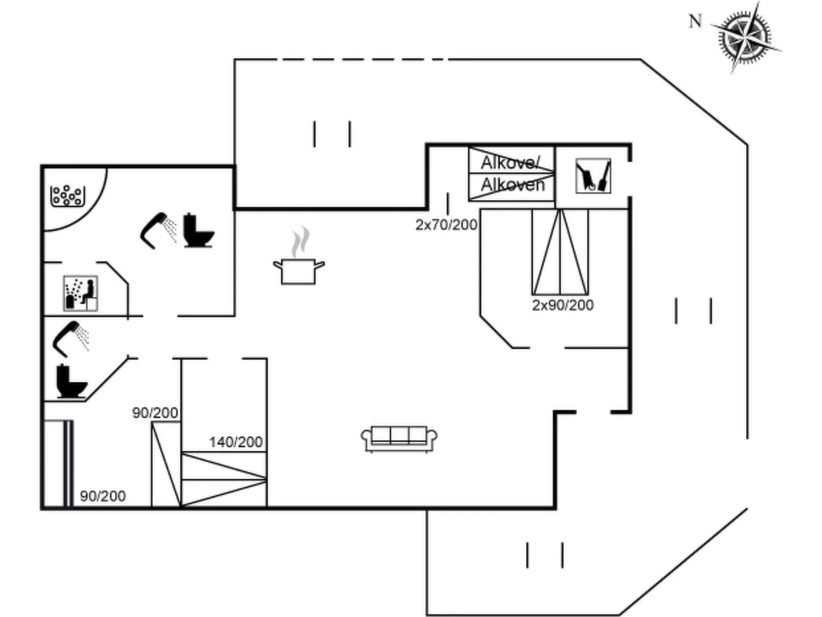 "Sina" - 300m from the sea