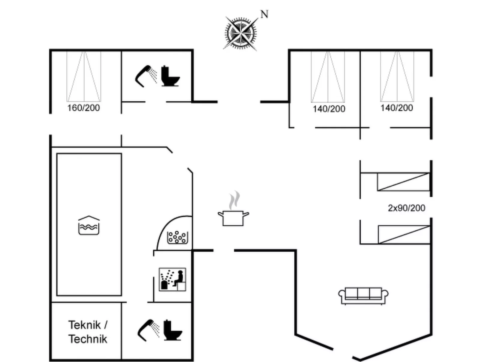 "Clea" - 200m from the sea