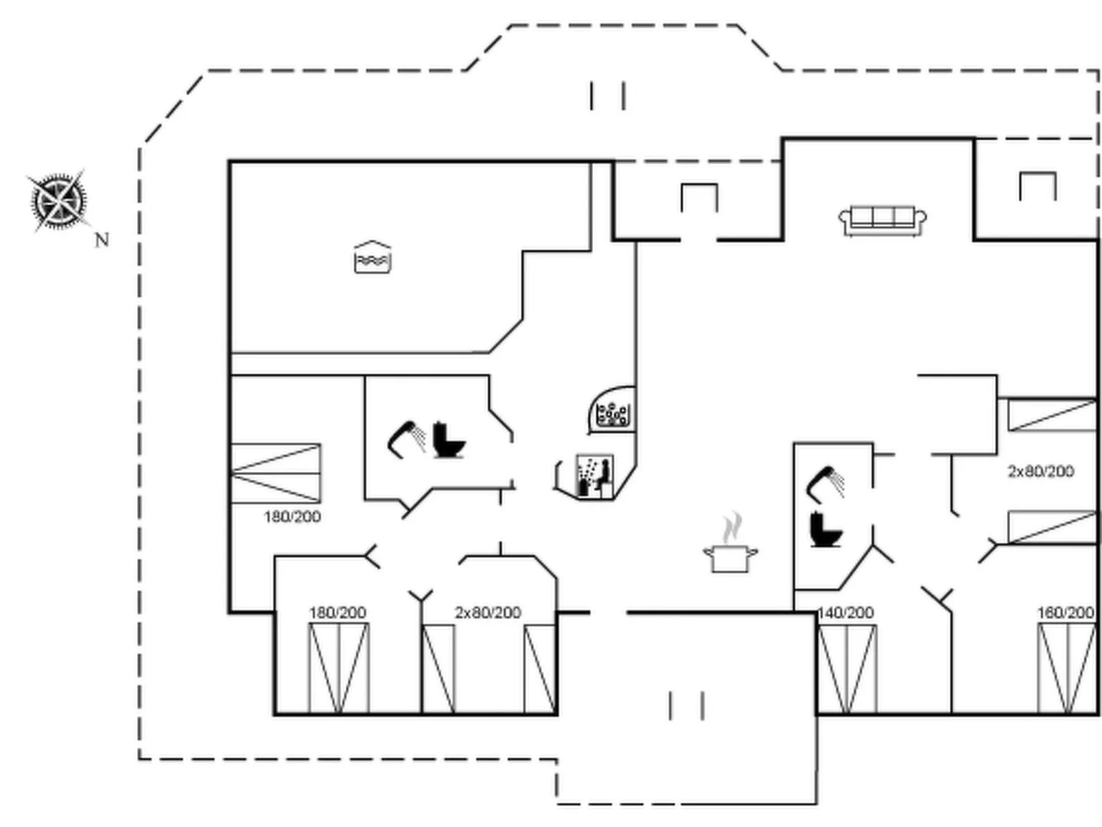 "Riika" - 425m from the sea