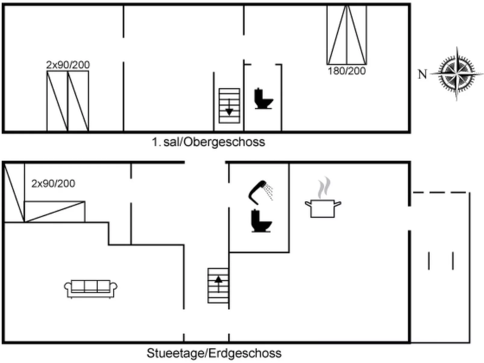 "Asgot" - 15m from the sea