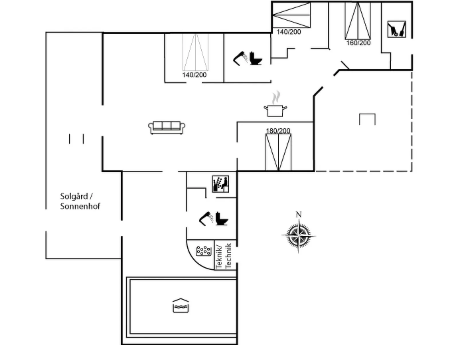 "Sylvi" - 1.7km from the sea