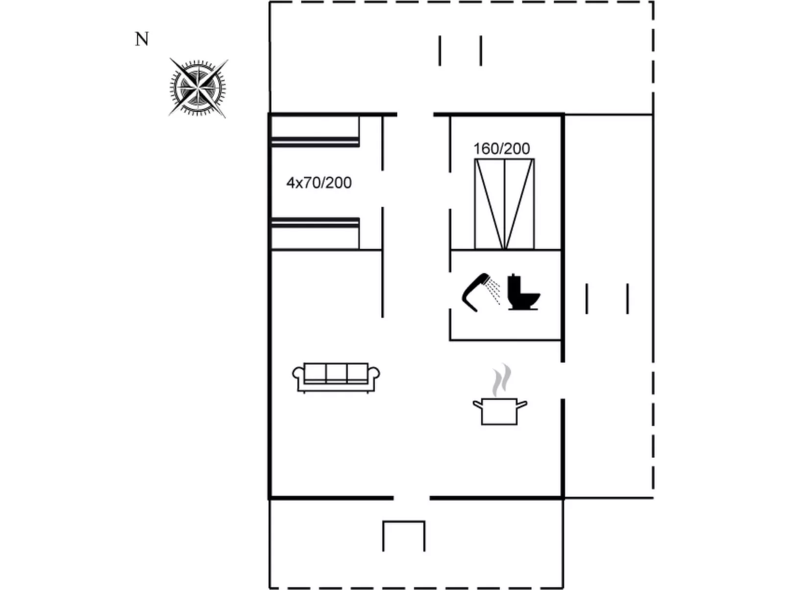 "Kathaline" - 3.4km from the sea