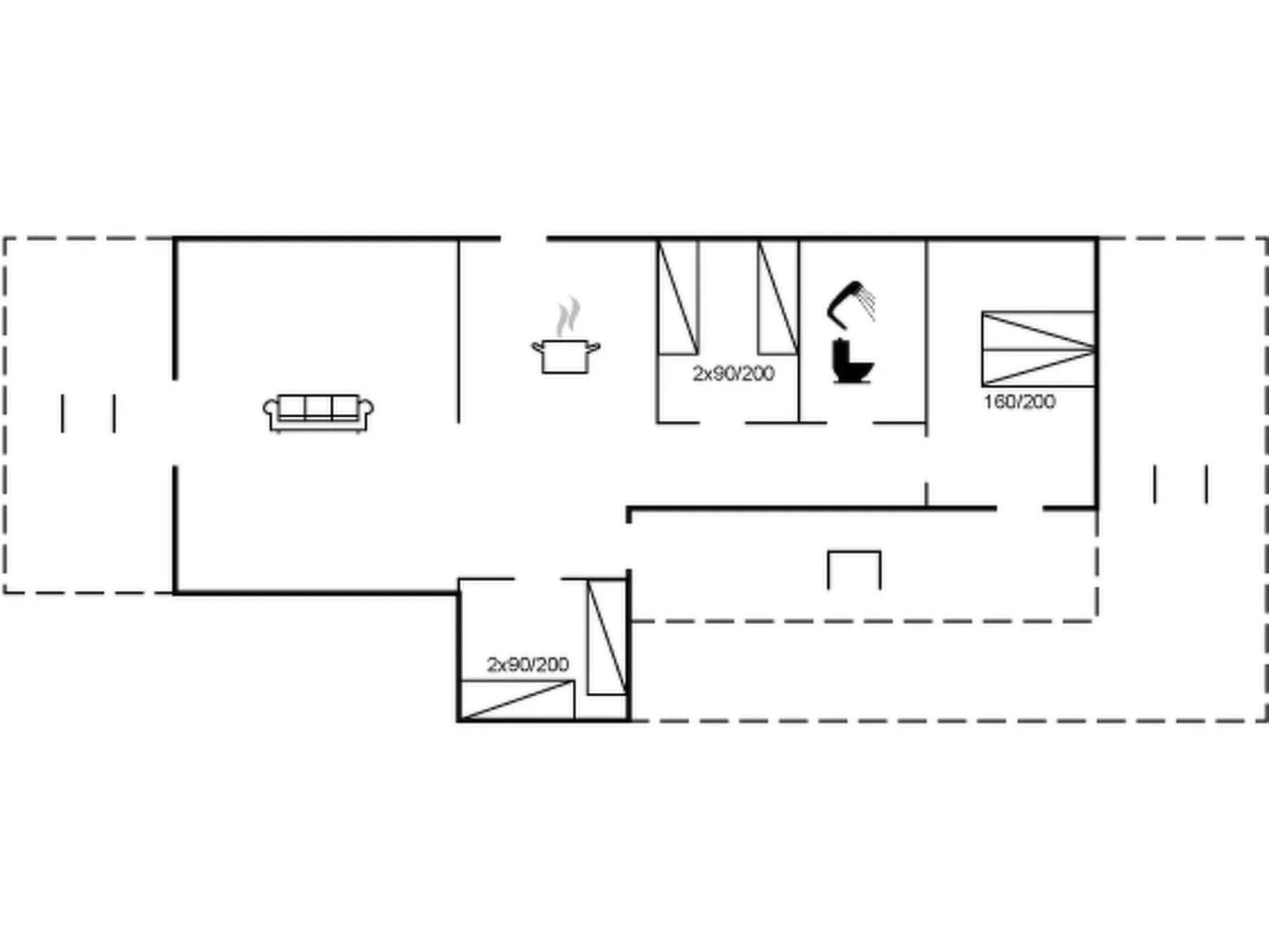 "Aila" - 1.4km from the sea