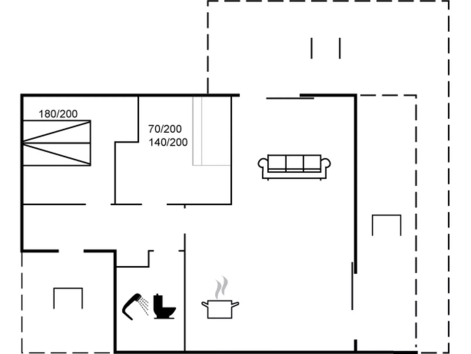 "Rickmer" - 200m from the sea
