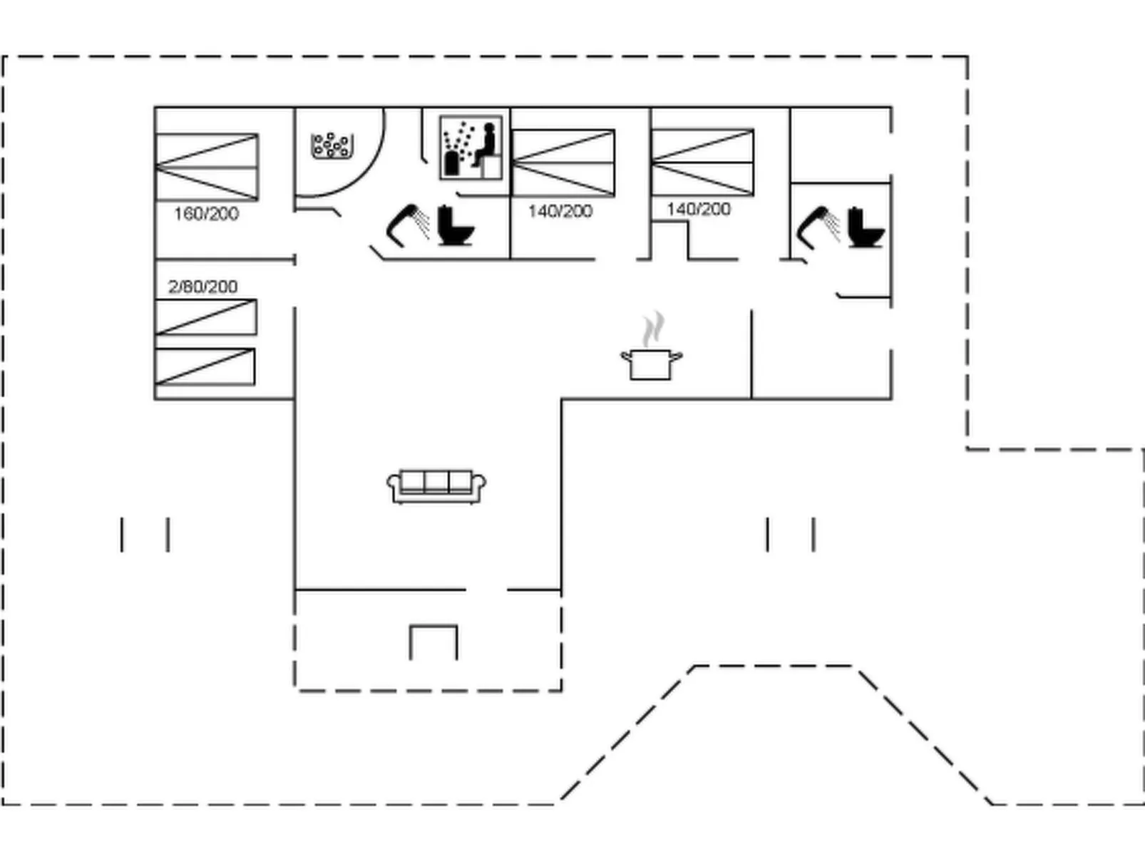 "Dyke" - 1.5km from the sea