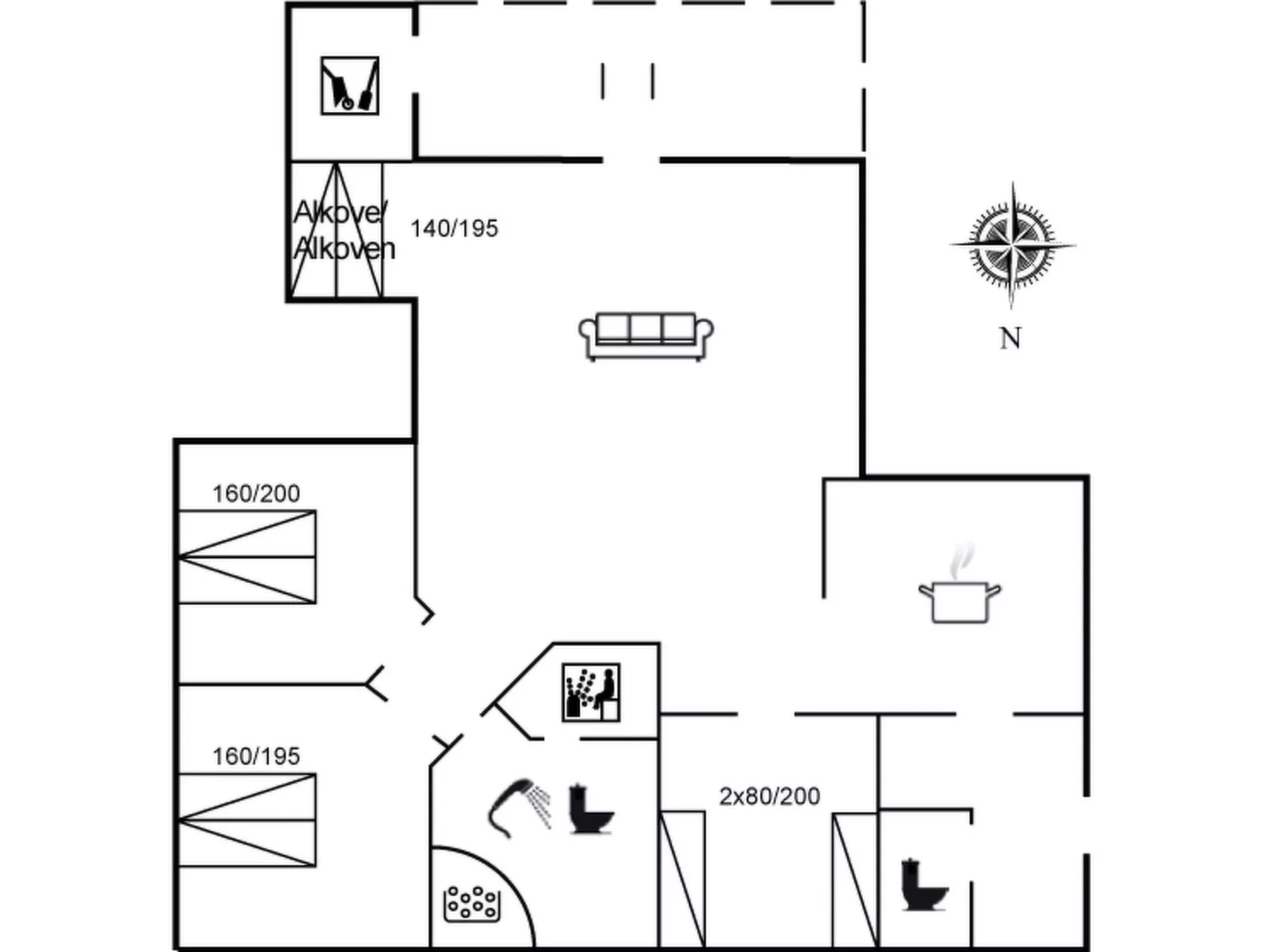 "Sochyeta" - 150m from the sea