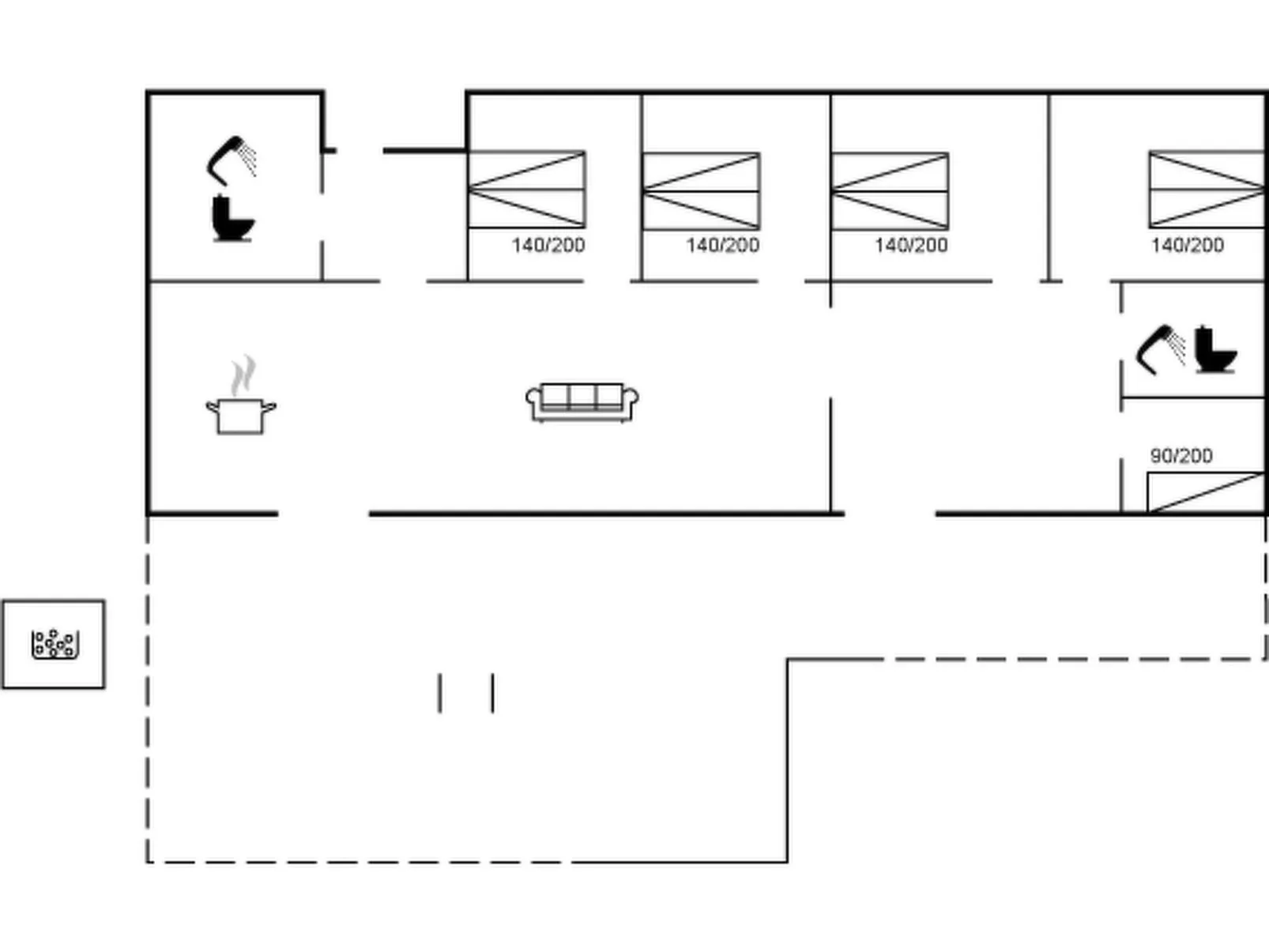 "Aatami" - 500m from the sea