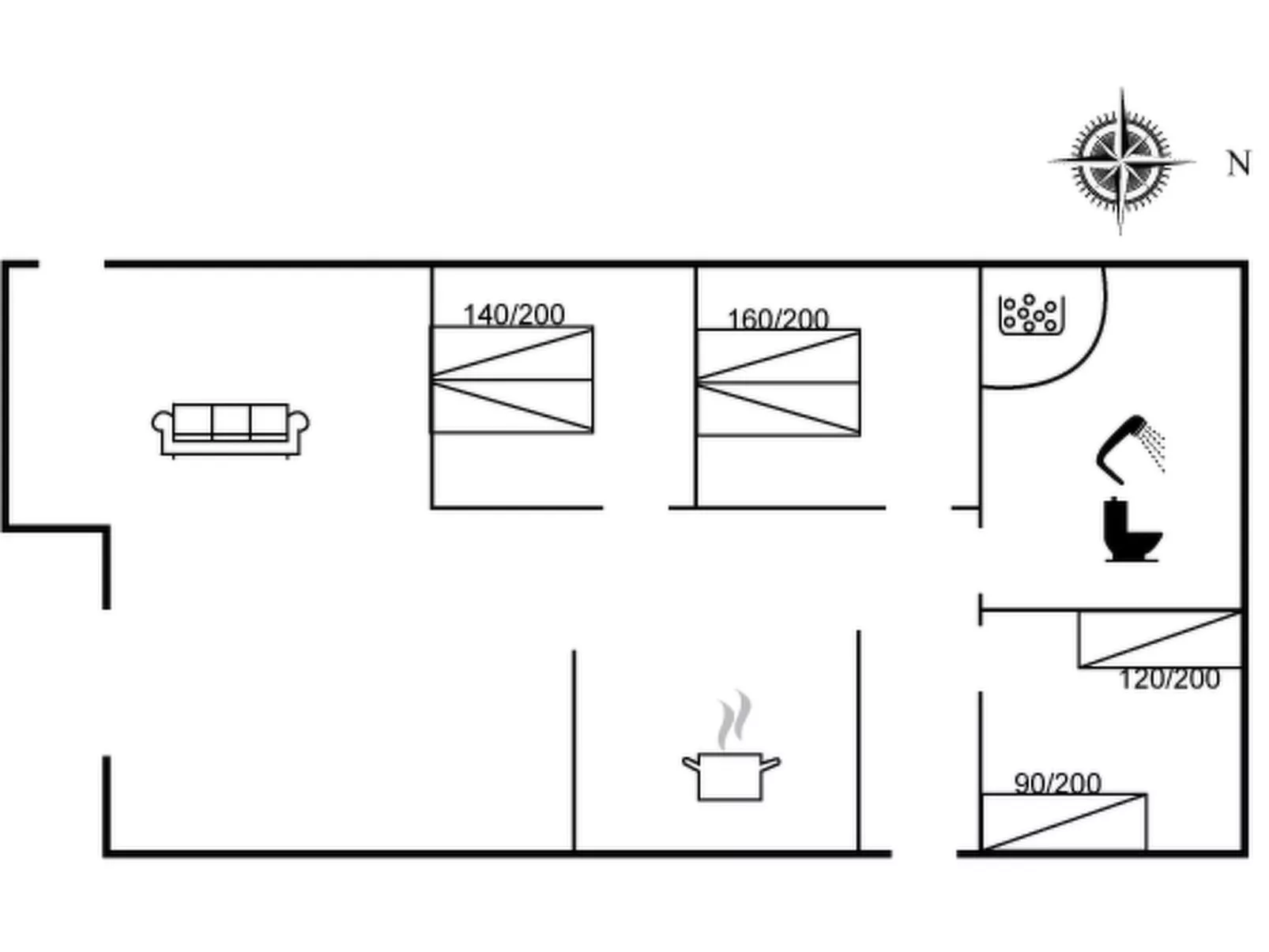 "Annesophie" - 300m to the fjord