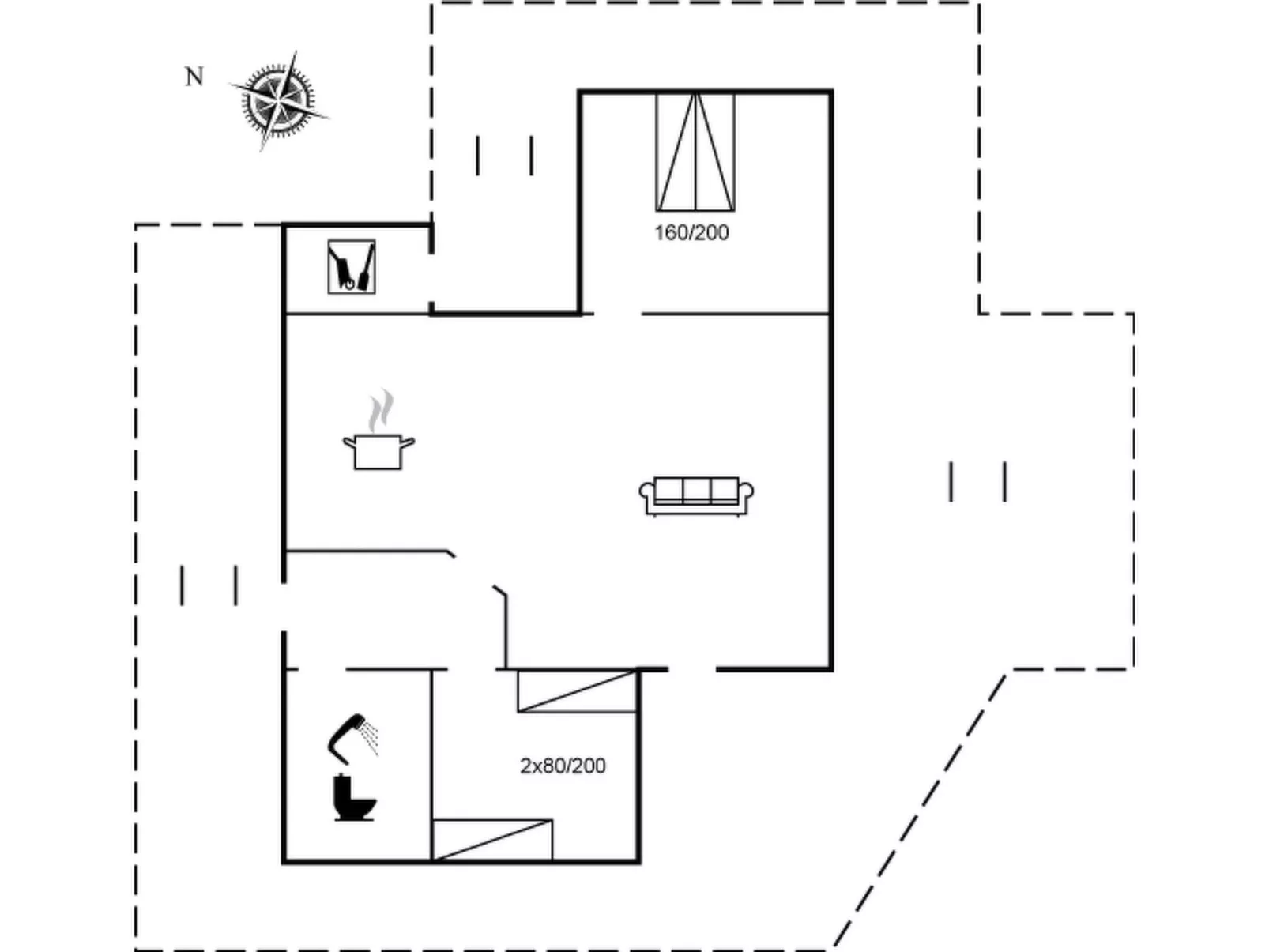 "Gisele" - 30km from the sea