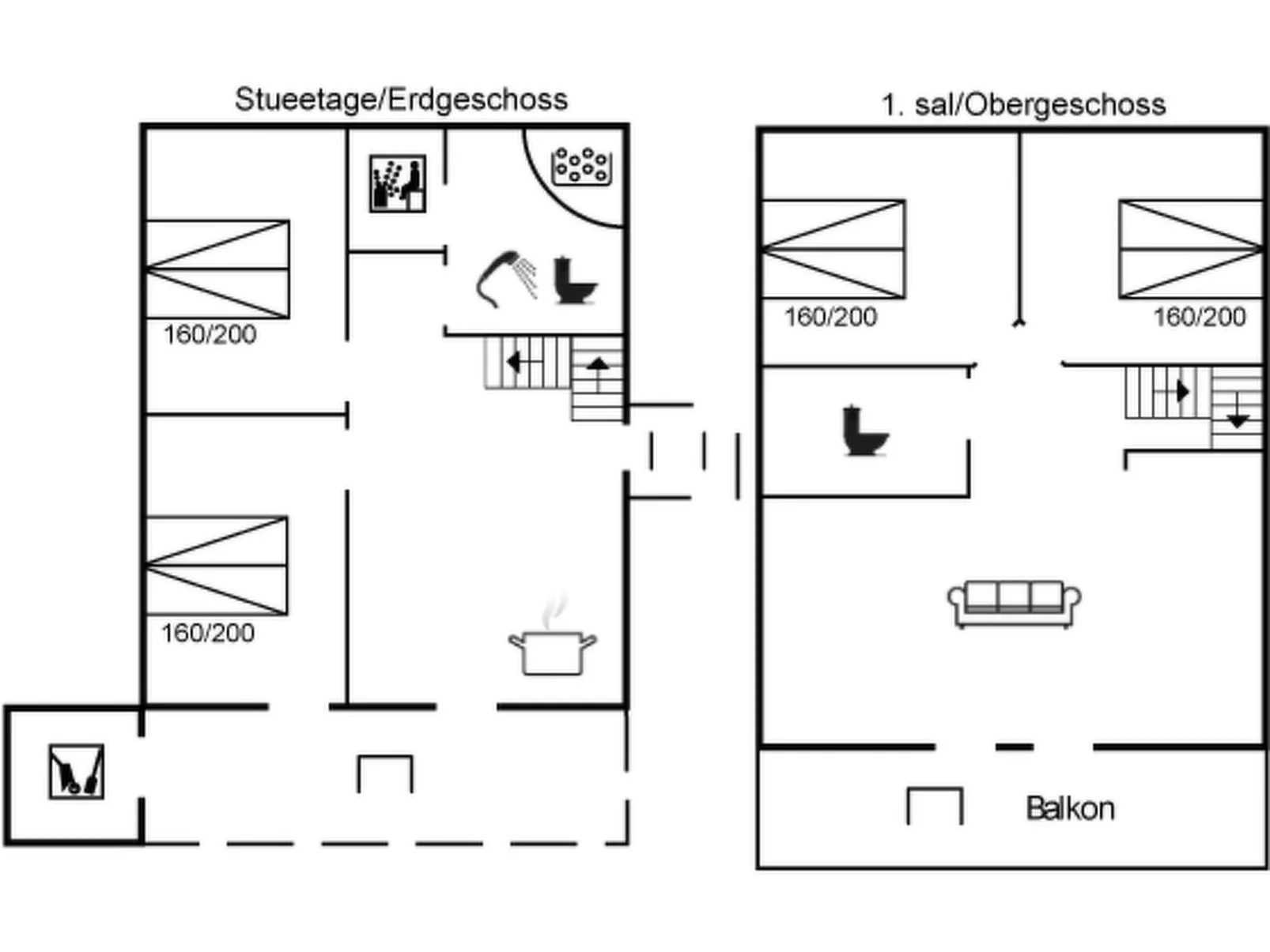 "Uffe" - 100m to the fjord