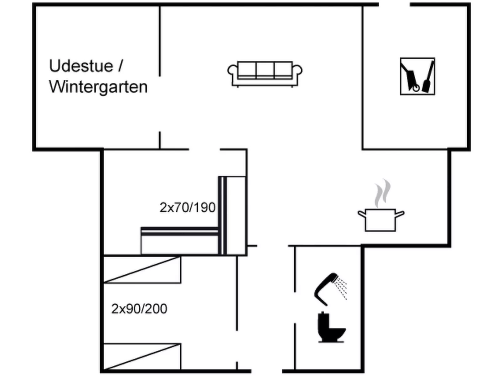 "Hughlek" - 900m from the sea