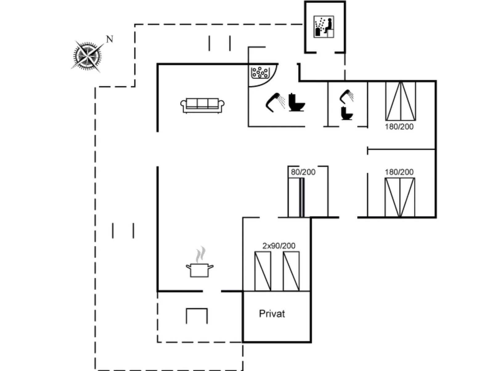 "Haley" - 150m from the sea