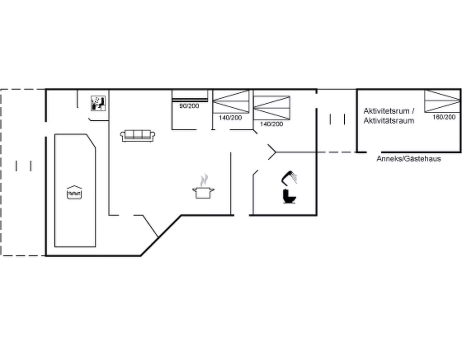 "Aud" - 300m from the sea