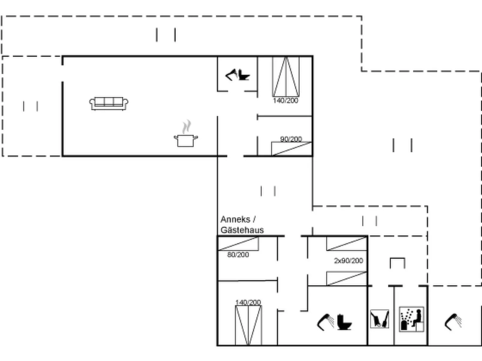 "Aatu" - 360m from the sea