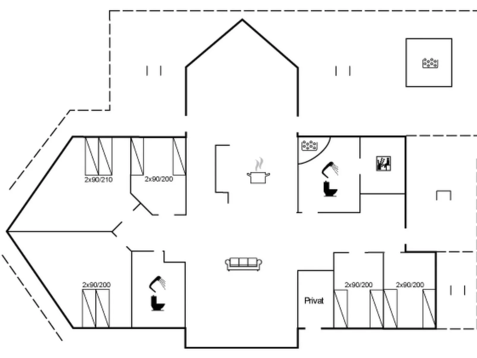 "Dora" - 180m from the sea