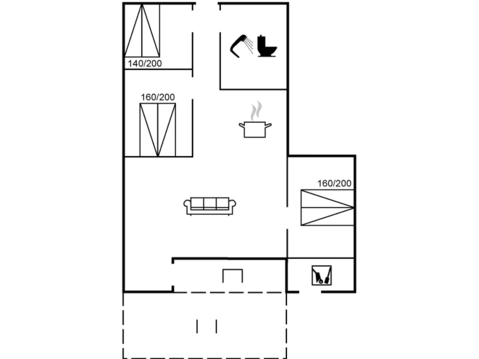 "Karlotta" - 2.2km from the sea