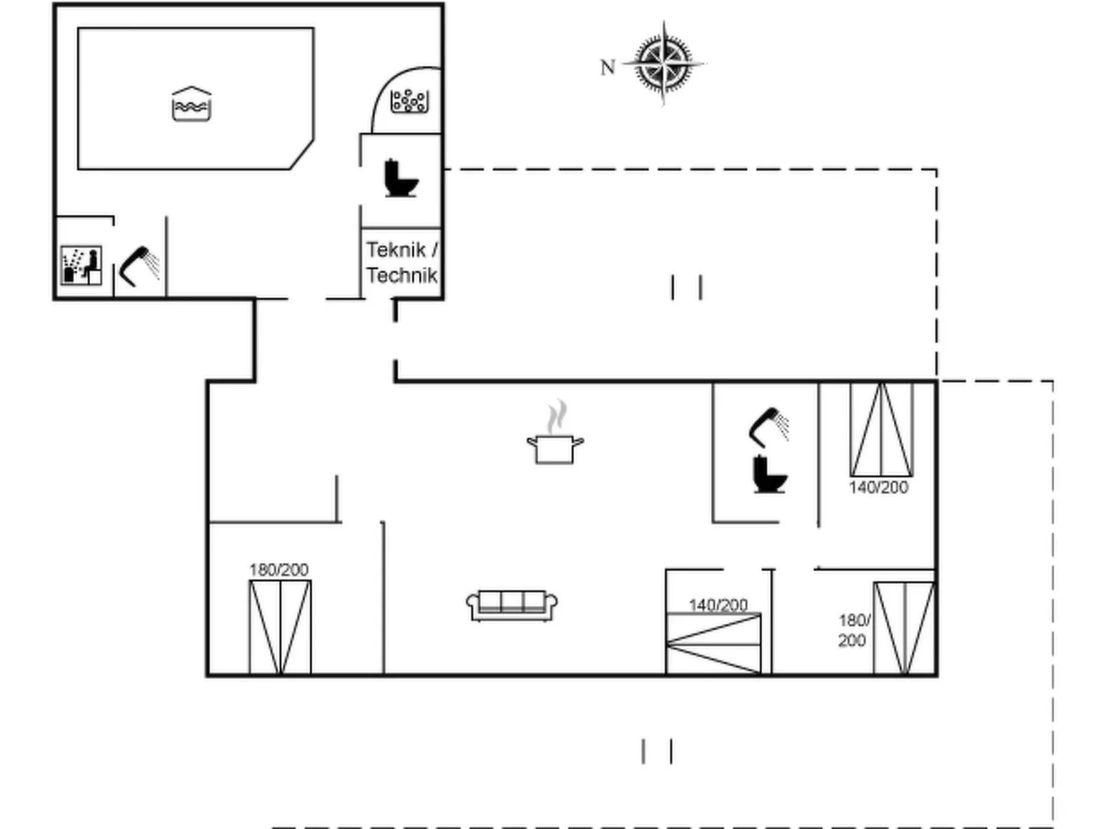 "Lempi" - 300m from the sea
