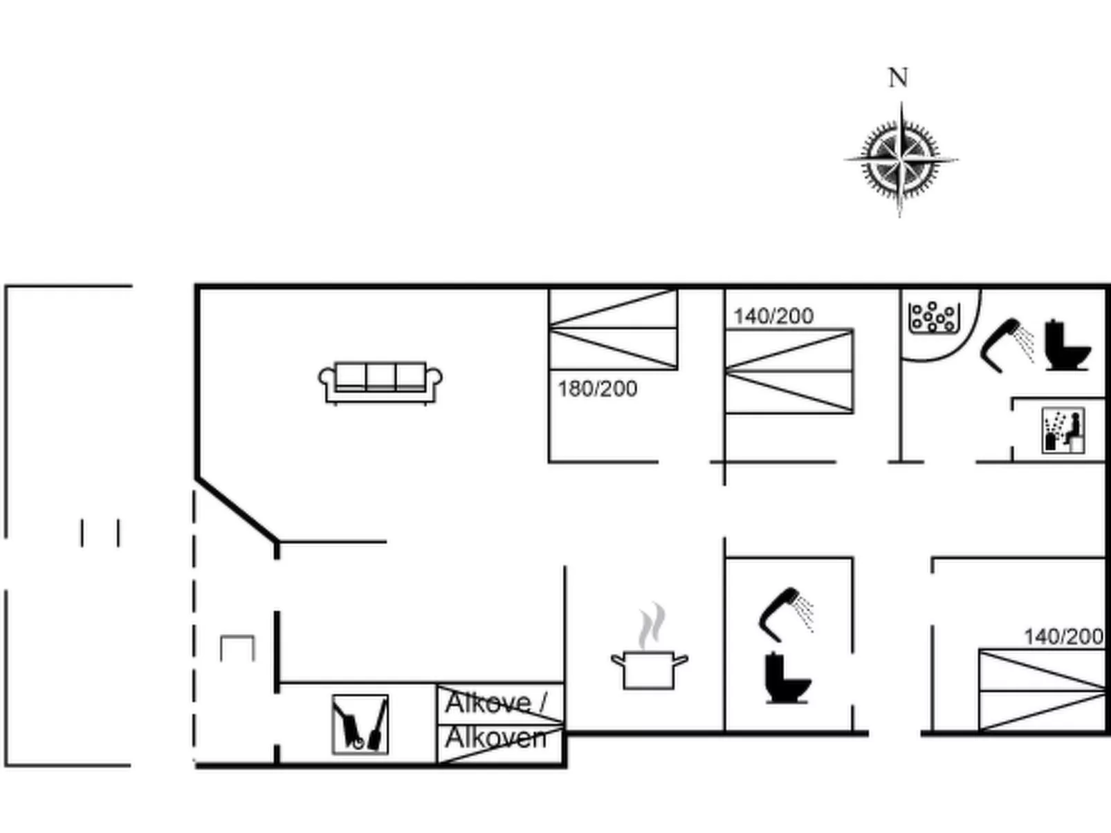 "Florentin" - 1km from the sea