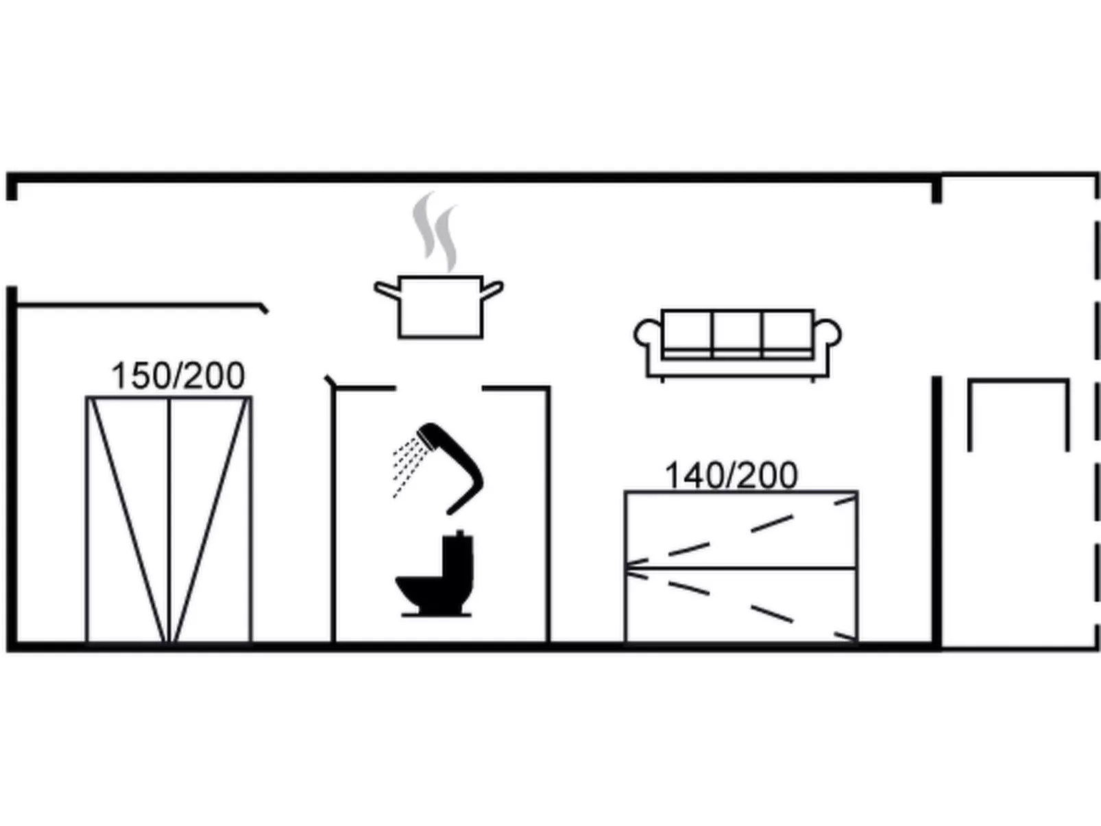 "Jano" - 100m from the sea