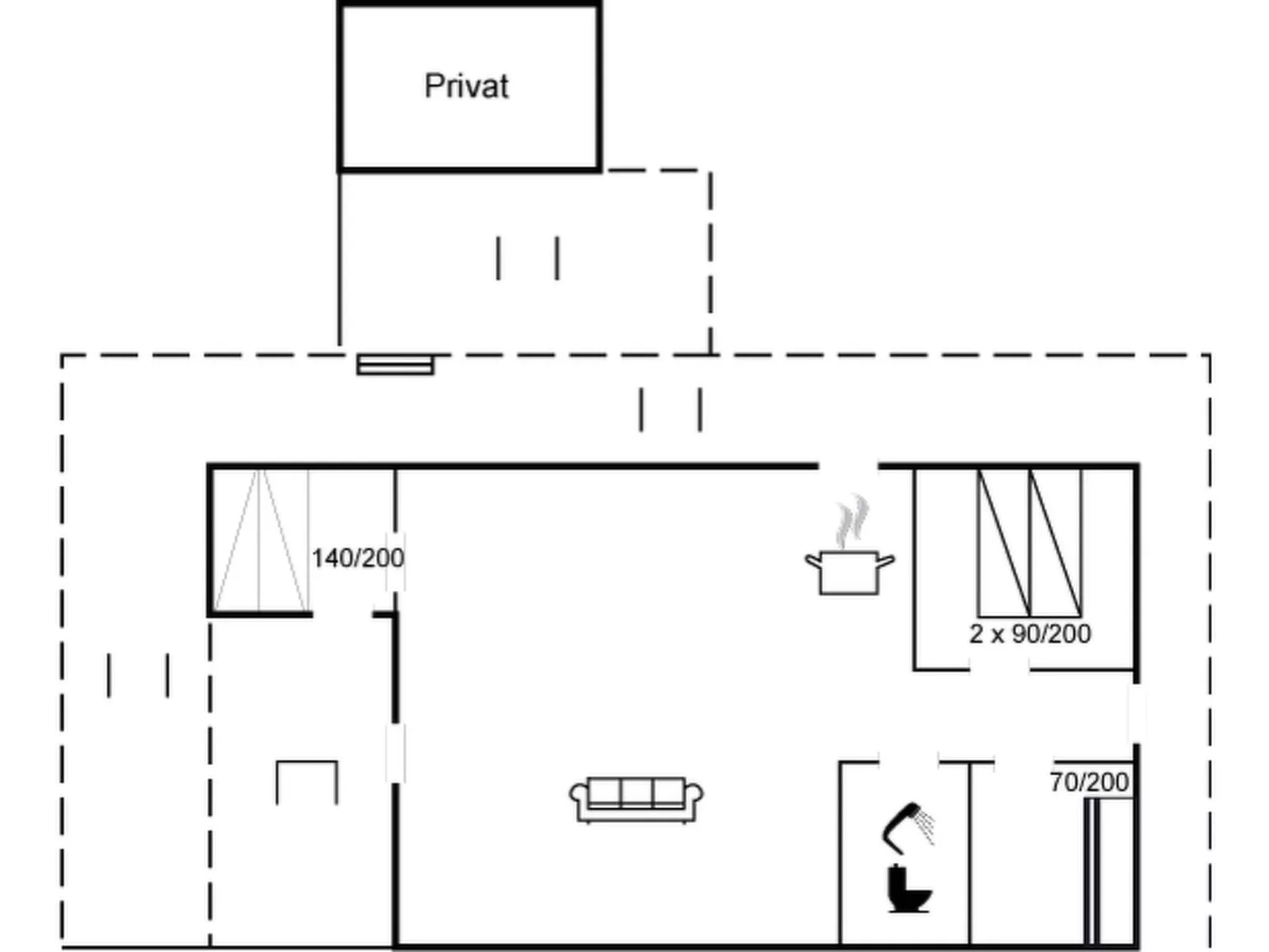 "Mauritz" - 300m from the sea