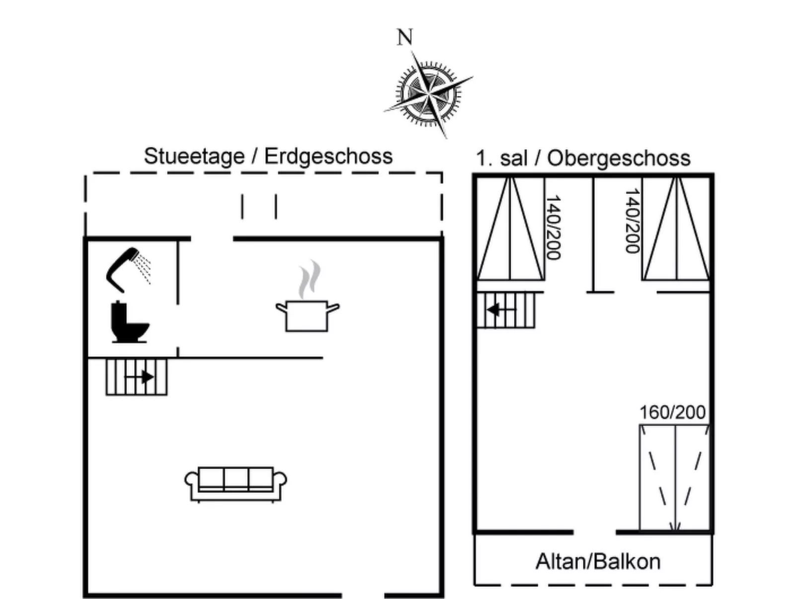 "Elina" - 500m from the sea