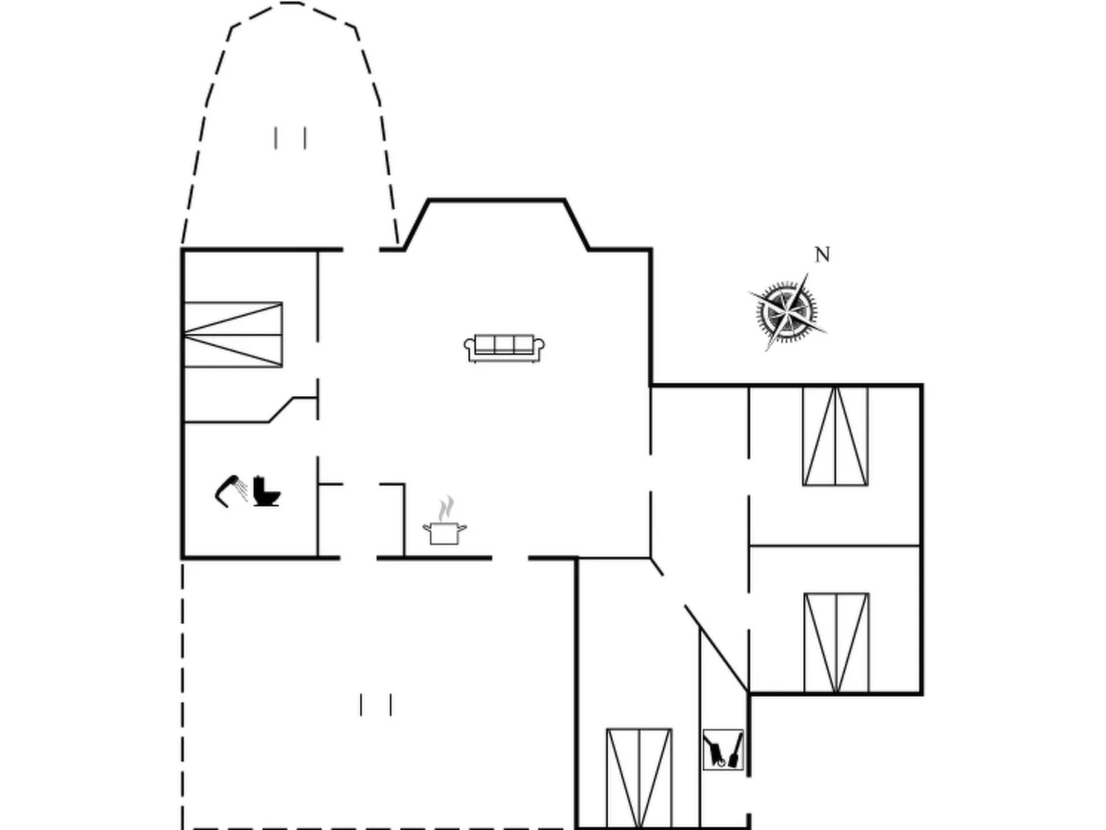 "Eelin" - 275m from the sea