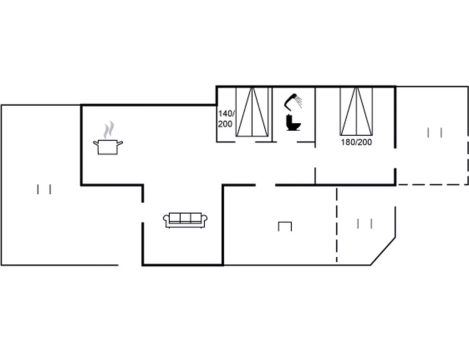 "Baarde" - 350m from the sea