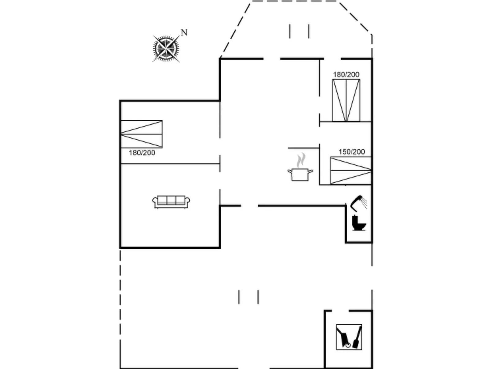 "Aida" - 400m from the sea