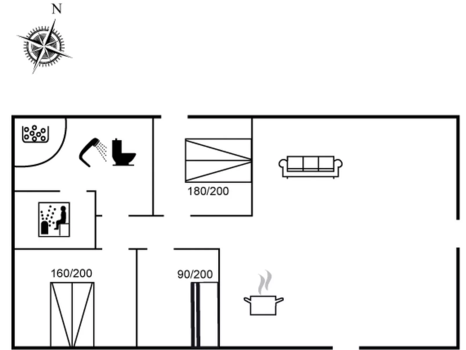 "Pasi" - 1.2km from the sea