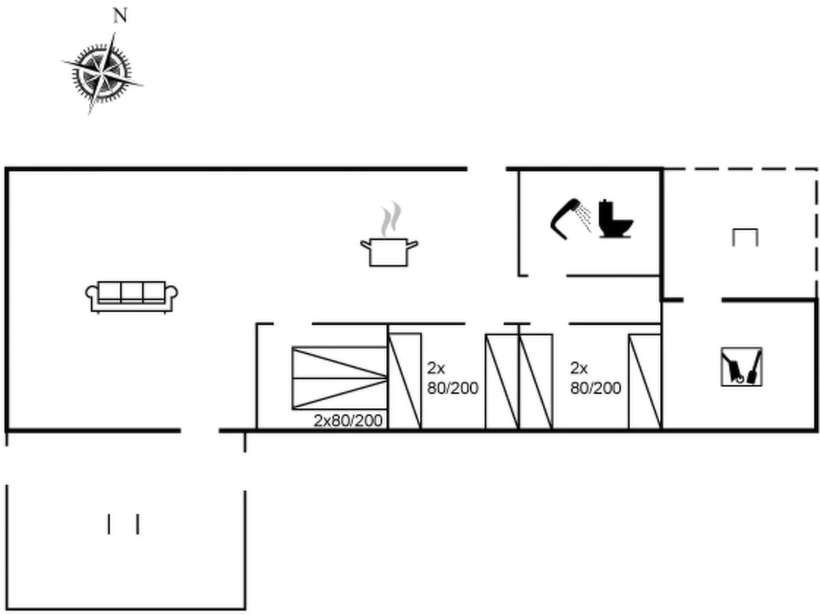 "Kris" - 200m from the sea