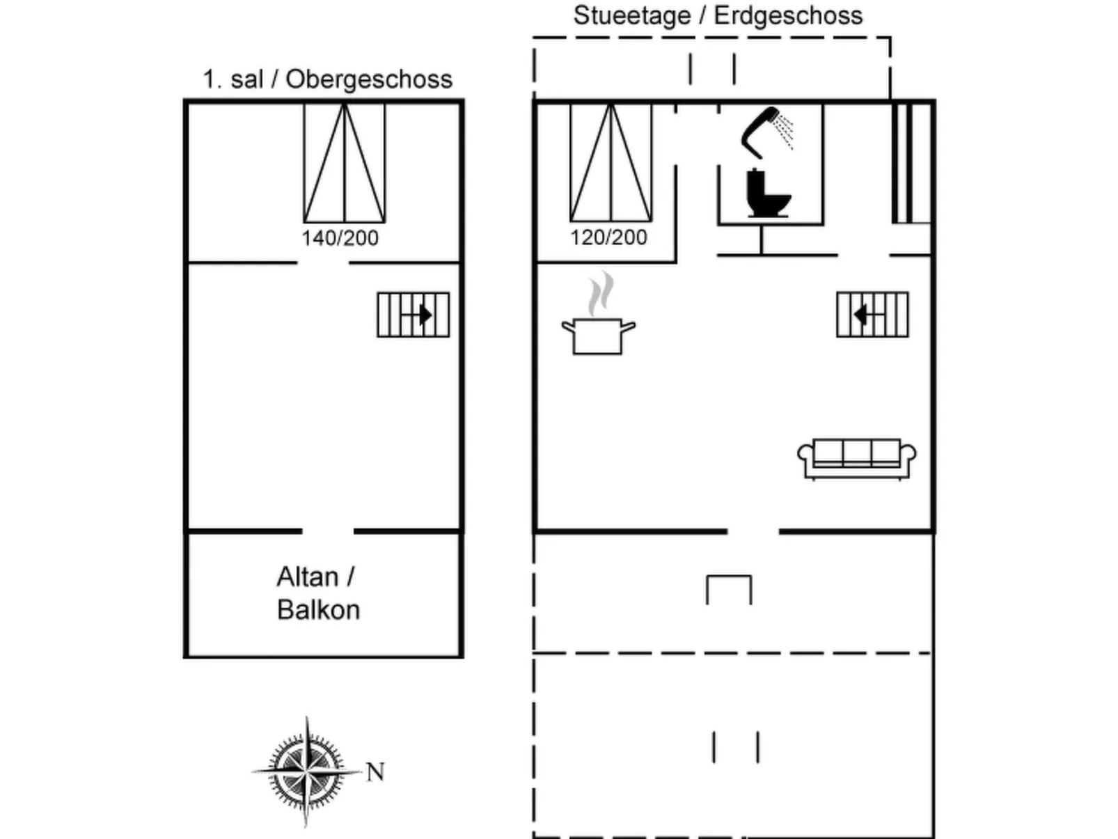 "Ellenor" - 300m to the fjord
