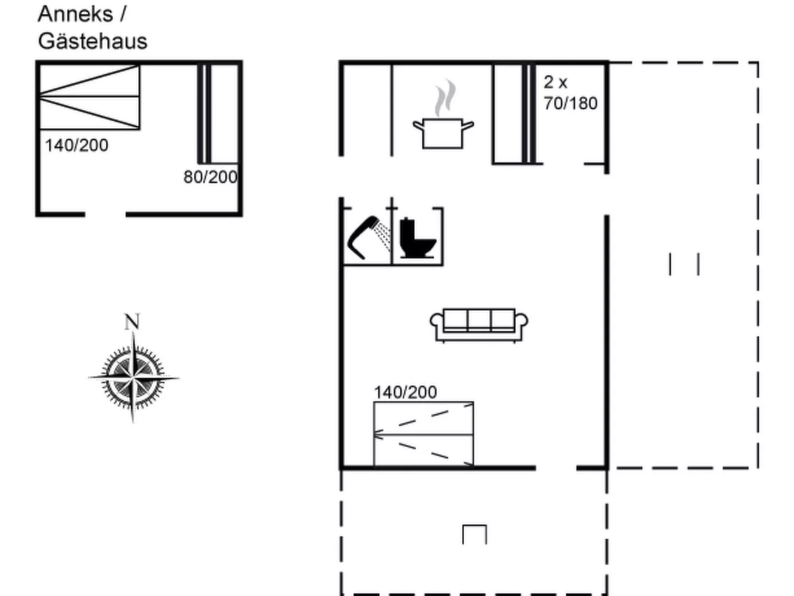 "Vojo" - 100m from the sea