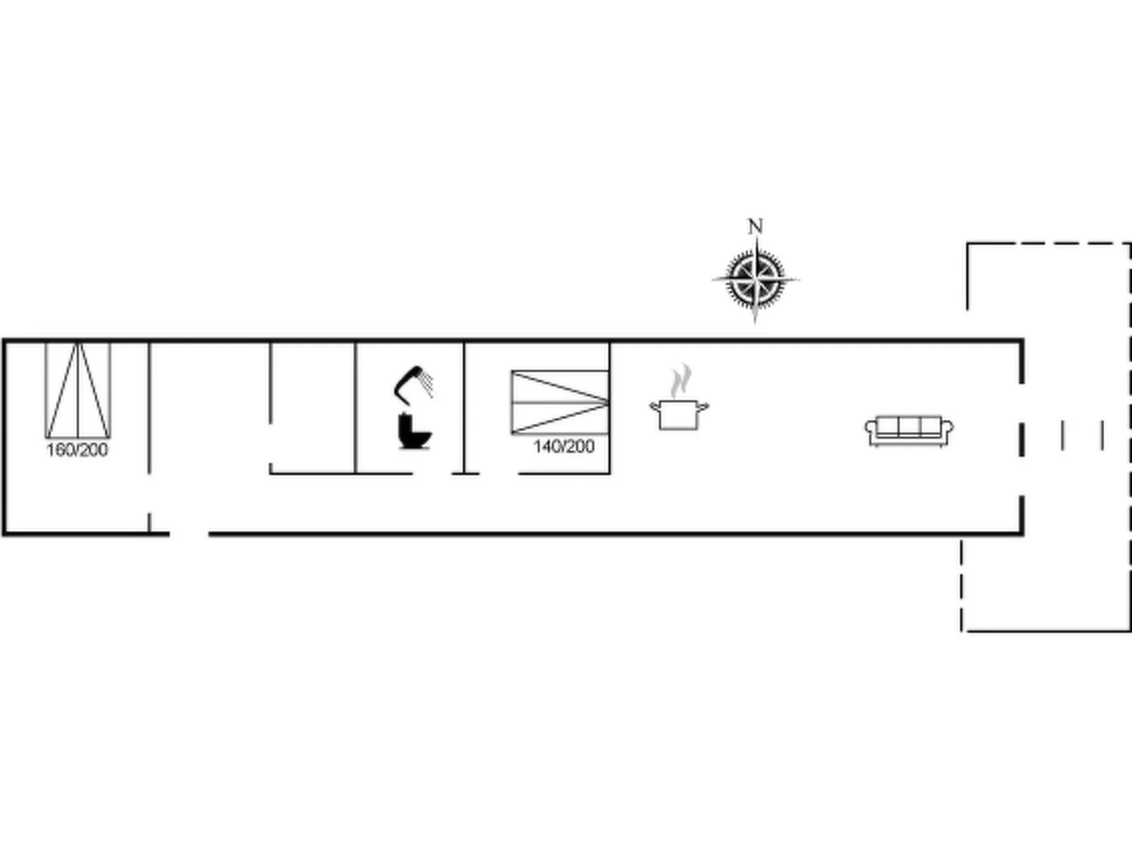 "Angelita" - 80m to the fjord