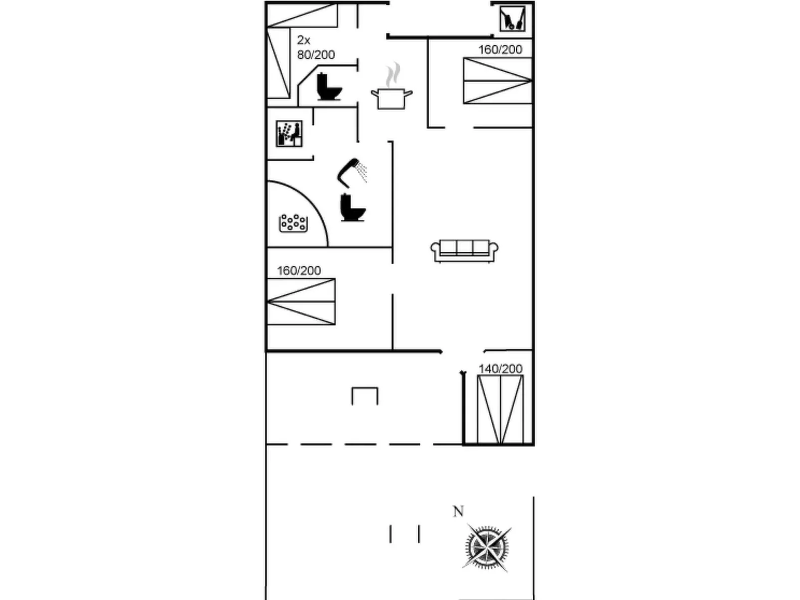 "Hithin" - 800m from the sea