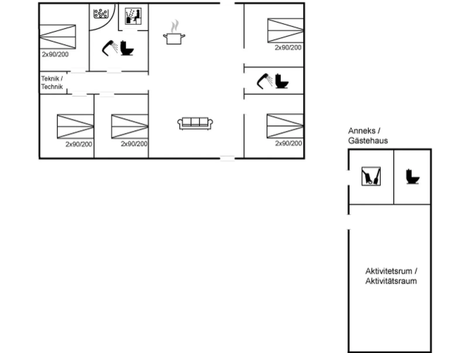 "Kirsi" - 1.6km from the sea