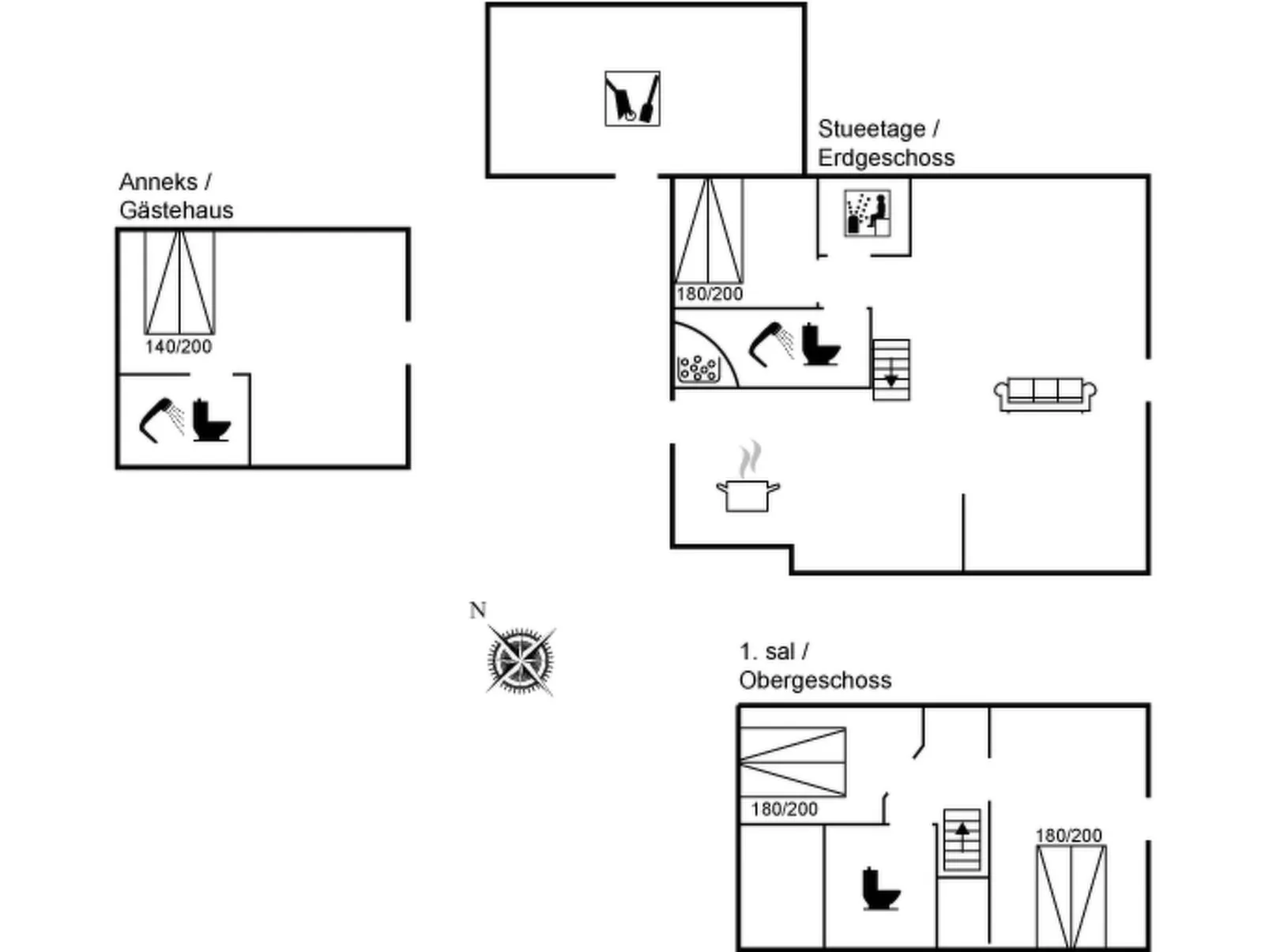 "Hejdie" - 150m from the sea