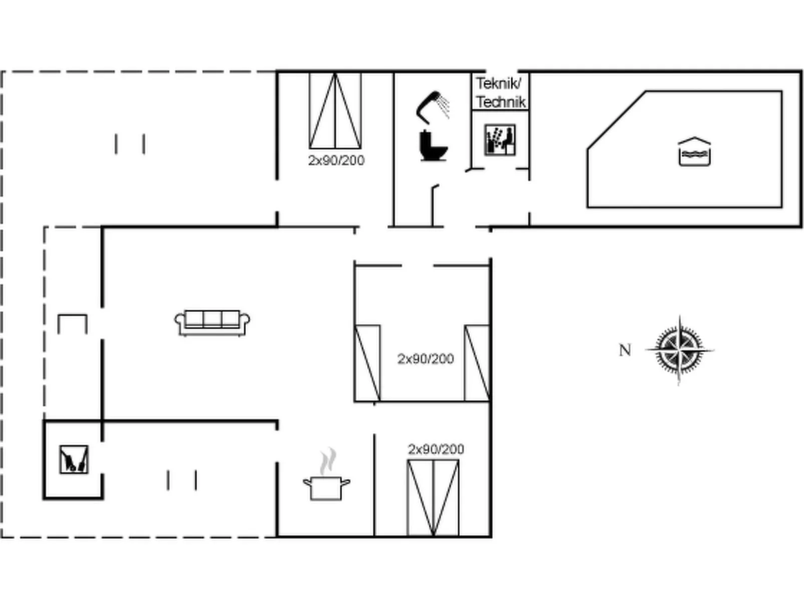 "Kukka" - 600m from the sea